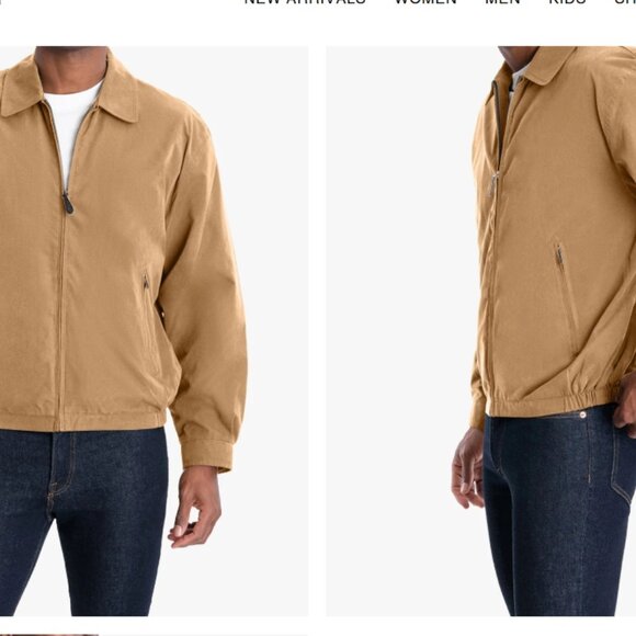 London Fog Men's Big & Tall Golf Jacket - Picture 1 of 4